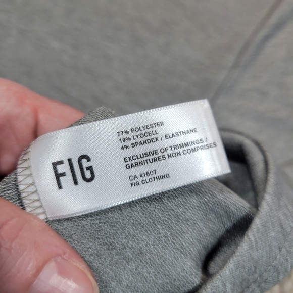 FIG CLOTHING Canada Long Sleeve Tunic Top Size XL - Picture 5 of 5